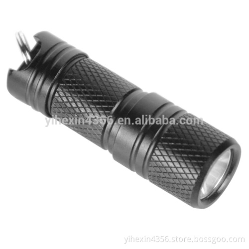 Super Mini USB Rechargable Flashlight Led Aluminum Torch With Gift Box